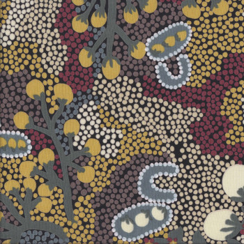 Aboriginal Bush Sultana by A.Napanangka Quilting Fabric