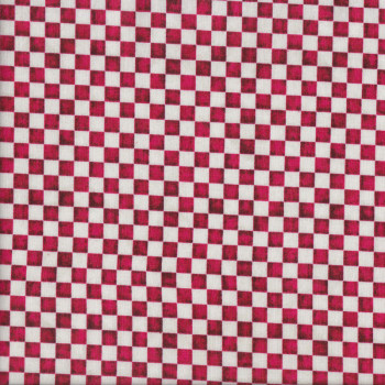 Red and White Check Kitchen Home Quilting Fabric