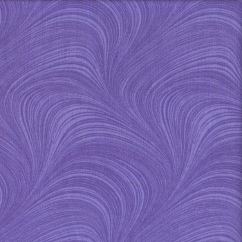 Iris Purple Wave Texture Marble Blender Quilting Fabric