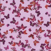 Butterflies Pansies Butterfly Jewel quilting Fabric