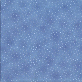 Blue With White Dots Flowerhouse Basics Quilting Fabric