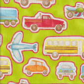 Cars Happy Town Quilting Fabric