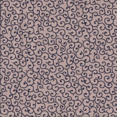 Japanese Karakusa Pattern on Light Fawn Quilting Fabric 2 Metre Pre Cut 