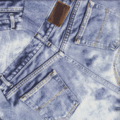 Light Blue Denim Jeans Design Fabric