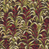 Native New Zealand Flax Red Flowers Nature Landscape Quilting Fabric