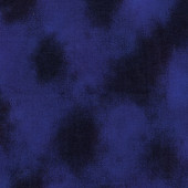 Navy Fleurette Shadow Blush Blue Tonal Basic Blender Quilting Fabric