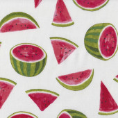 Watermelons on White Quilting Fabric