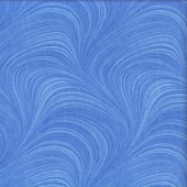 Blue Wave Texture Marble Blender Quilting Fabric