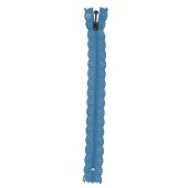 Blue Lace Zip Zipper 20cm / 8 Inches 