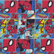 Spiderman Marvel Quilting Fabric