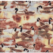 Canadian Geese Quilting Fabric
