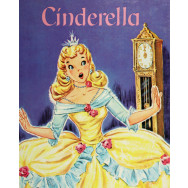 Cinderella Fairy Tale Vintage Look Quilt Fabric Panel 