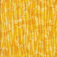Dewdrop Sunbeam Yellow with Metallic Spots Quilting Fabric