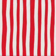 Dr Seuss Red and White Stripe Kids Quilt Fabric