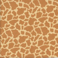Giraffe Print Pattern on Light Tan African Animal Quilting Fabric