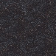 Australian Aboriginal Gooloo Grey Black Dots Quilting Fabric
