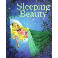 Sleeping Beauty Fairy Tale Vintage Look Quilt Fabric Panel 