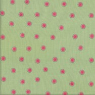 Tiny Watermelons on Green Quilting Fabric