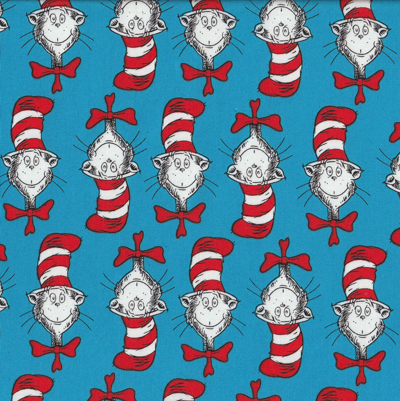 Dr Seuss Cat in The Hat Red and White Stripe Hat Kids